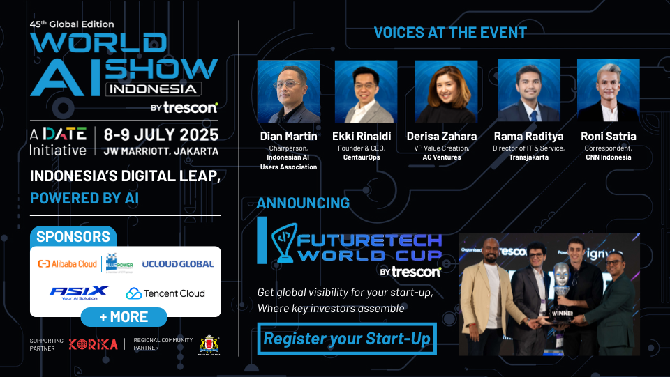 World’s Premier AI Conference, World AI Show– Indonesia 2025, Arrives in Jakarta to Power Southeast Asia’s AI Revolution