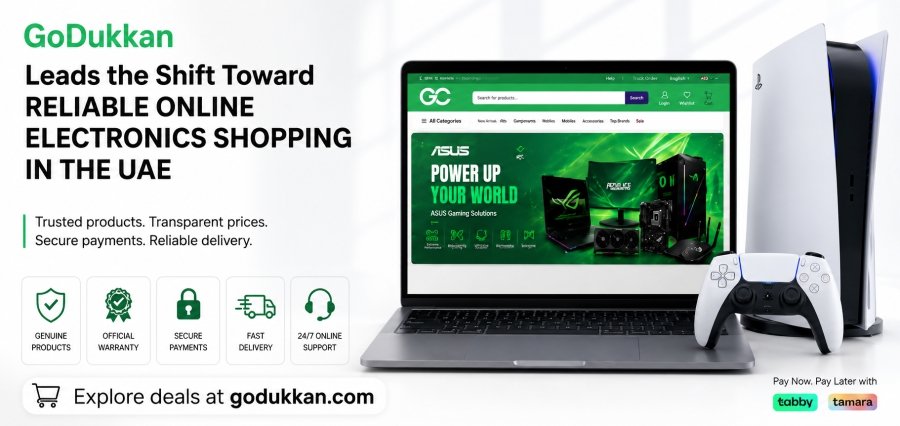 GoDukkan Leads the Shift Toward Reliable Online Electronics Shopping in the UAE